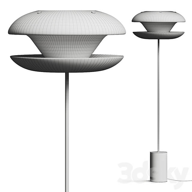 Norr11 Yo Yo Floor Lamp 3D Models