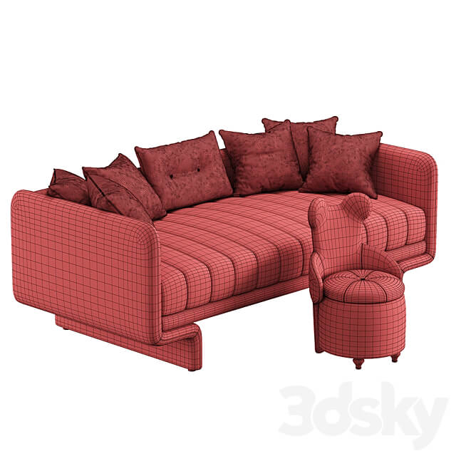 Bed BENCH Manifesto 3D Models