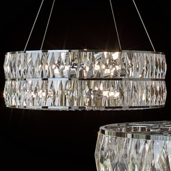 Pendant chandelier LISANNE by Lampatron Pendant light 3D Models 
