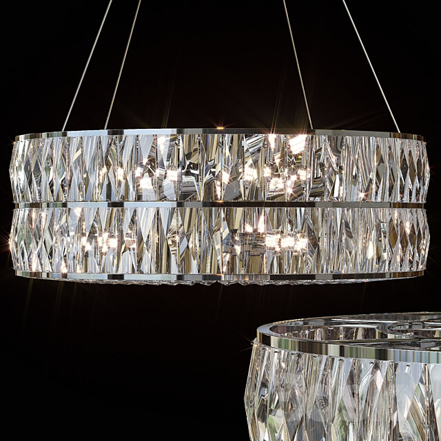 Pendant chandelier LISANNE by Lampatron Pendant light 3D Models