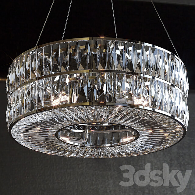 Pendant chandelier LISANNE by Lampatron Pendant light 3D Models