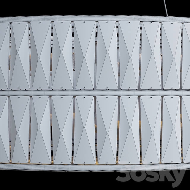 Pendant chandelier LISANNE by Lampatron Pendant light 3D Models