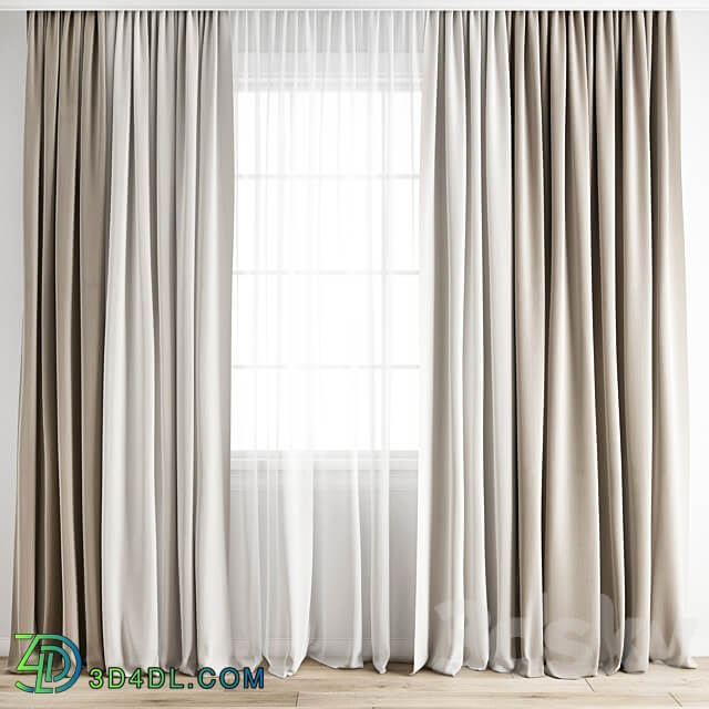Curtain 557 3D Models