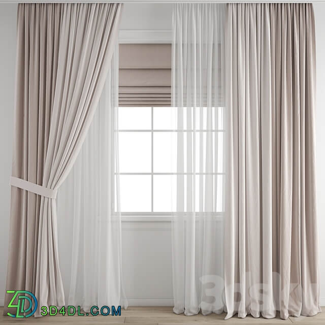 Curtain 561 3D Models