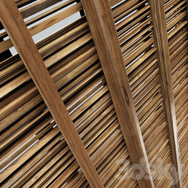 Rod screen construction n1 3D Models