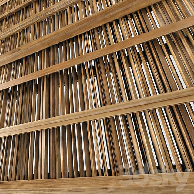 Rod screen construction n1 3D Models