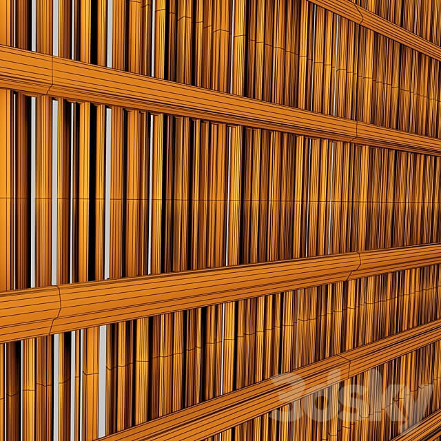 Rod screen construction n1 3D Models