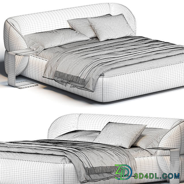 Clip Bed Sofa 3D Models
