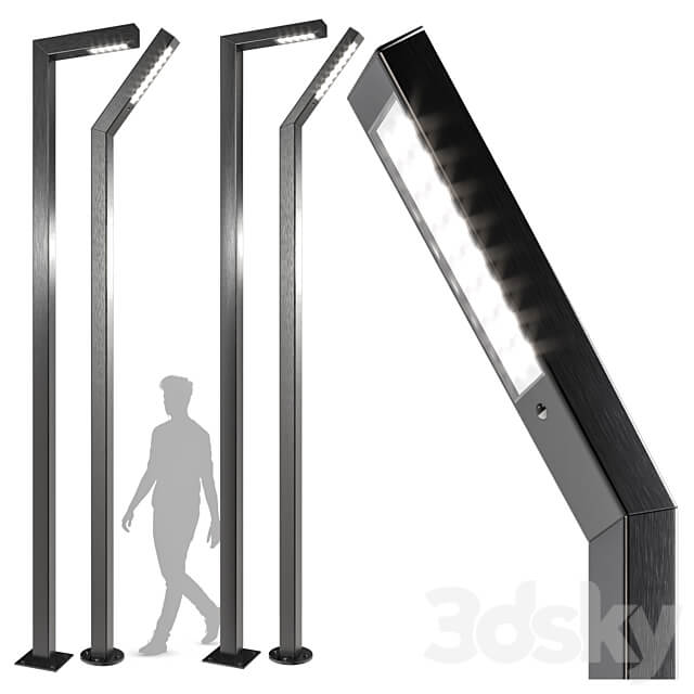 street light cube 3D Models
