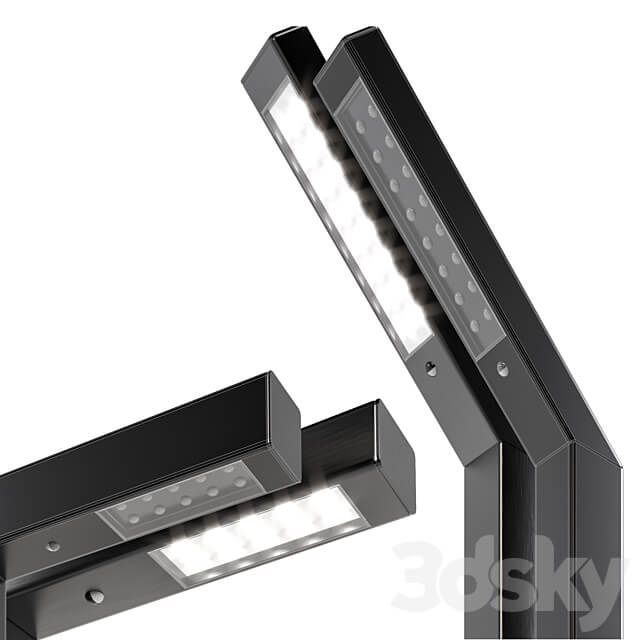 street light cube 3D Models
