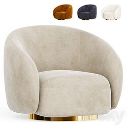 SWIVEL ARMCHAIR by EICHHOLTZ 3D Models 
