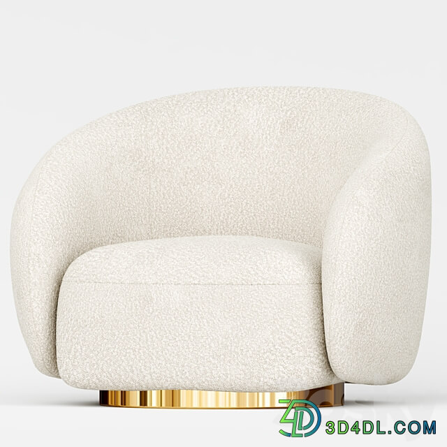 SWIVEL ARMCHAIR by EICHHOLTZ 3D Models