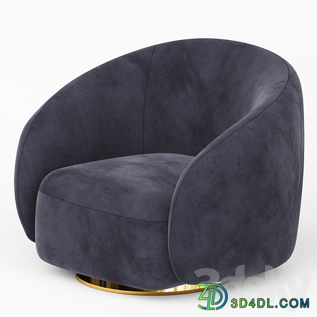 SWIVEL ARMCHAIR by EICHHOLTZ 3D Models