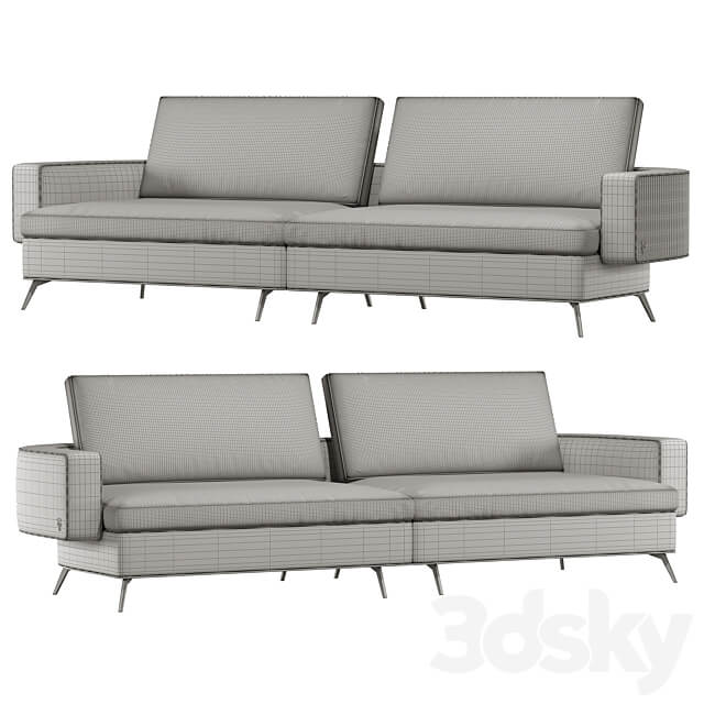 visionnaire rhapsody sofas 3D Models