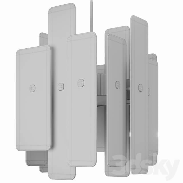 Oscar Sicis Ceiling Lamp Pendant light 3D Models
