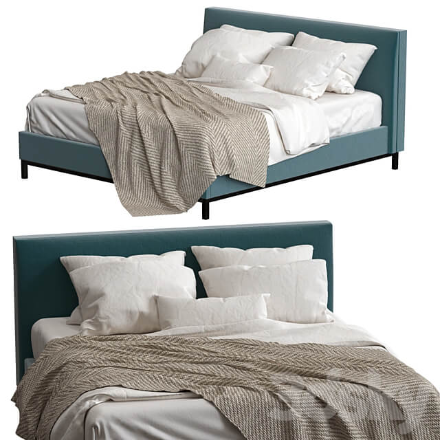 Bed Askona Magica Bed 3D Models