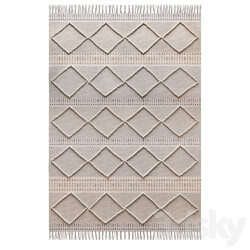 Home Republic Hendrix Natural Sky Rug 3D Models 