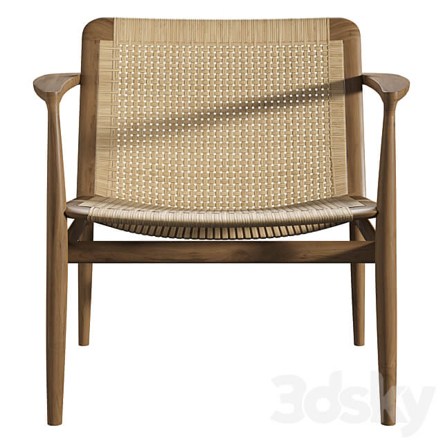 Tangali Modular Chair 2 Arm 3D Models