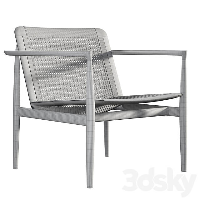 Tangali Modular Chair 2 Arm 3D Models