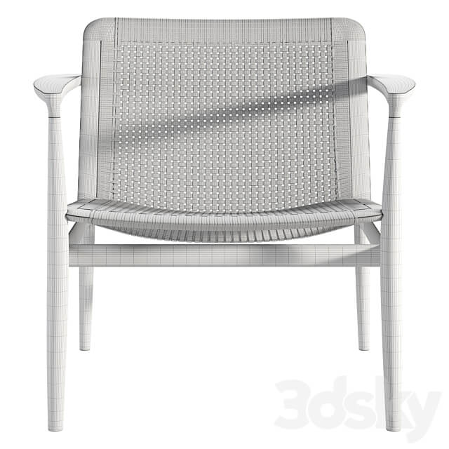 Tangali Modular Chair 2 Arm 3D Models
