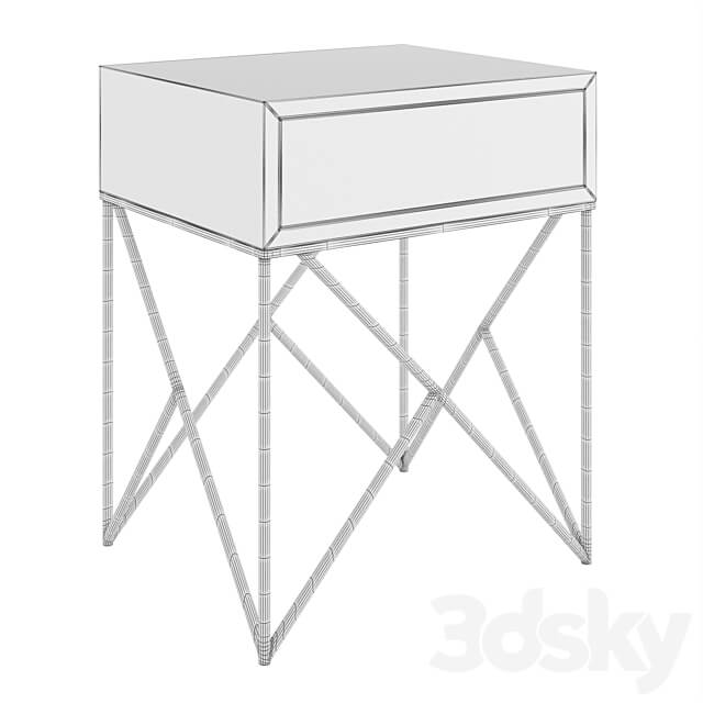 Bedside table Prince Sideboard Chest of drawer 3D Models