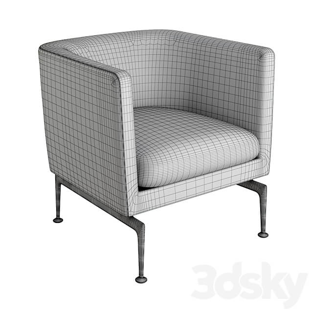 Vitra Suita Club Armchair 3D Models