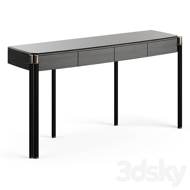 Capital Collection Console With Drawers Mayfair 3D Models