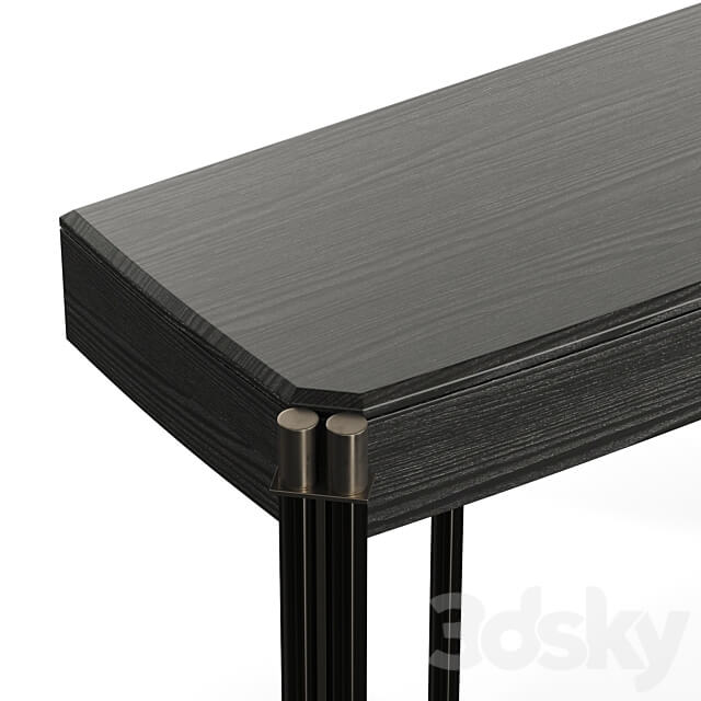 Capital Collection Console With Drawers Mayfair 3D Models