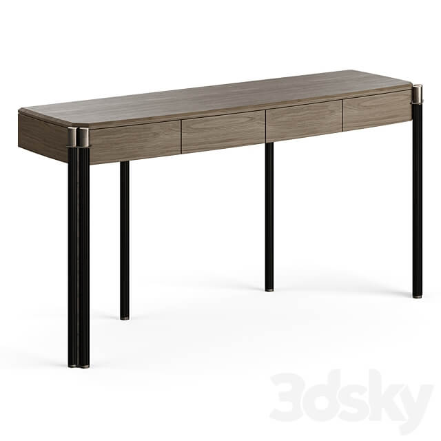 Capital Collection Console With Drawers Mayfair 3D Models