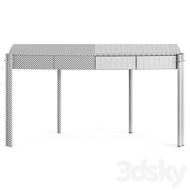 Capital Collection Console With Drawers Mayfair 3D Models