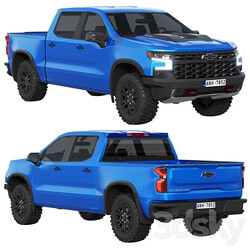 Chevrolet Silverado ZR2 2022 3D Models 