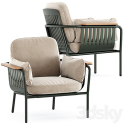 Capa Lounge Garden armchair by gandiablasco Arm chair 3D Models 