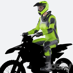 motorcyclist 3D Models 