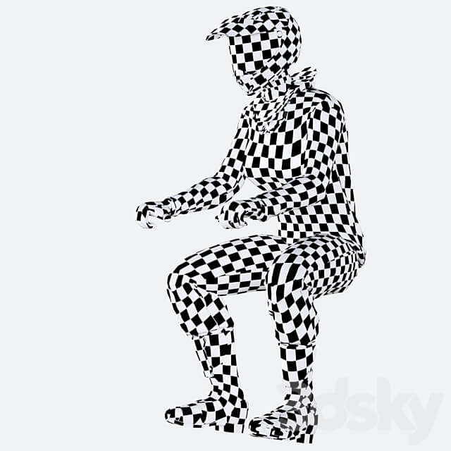 motorcyclist 3D Models