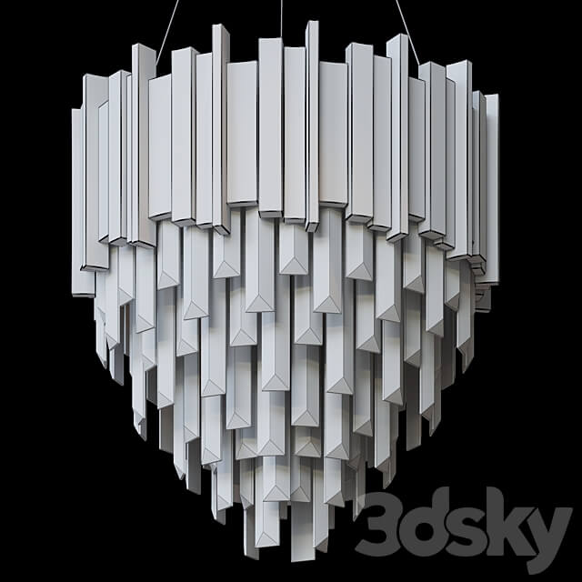 Hanging chandeliers BARCLAY Pendant light 3D Models