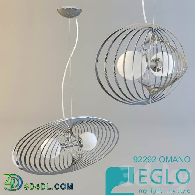 Eglo 92292 omano Pendant light 3D Models