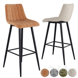 Bar stool Derry G108 72 3D Models 