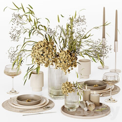 Kitchen tableware 020 3D Models 