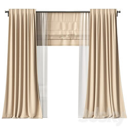 Curtains 3D Models 