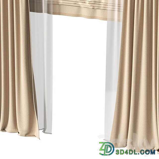 Curtains 3D Models