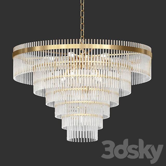 Four exclusive Eichholtz chandeliers Pendant light 3D Models