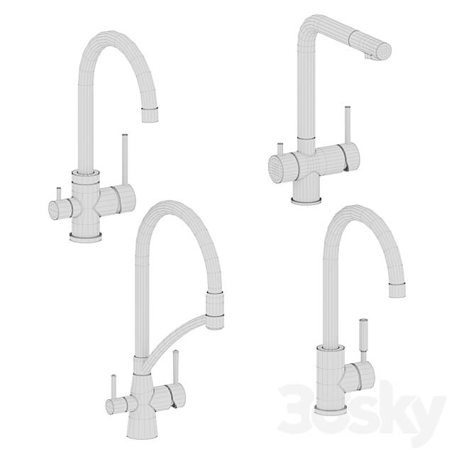 Paulmark Kitchen Faucet Faucet 3D Models