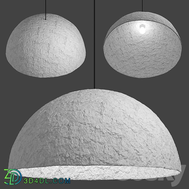 Pendant lamp Kupol by Tayga Design Pendant light 3D Models
