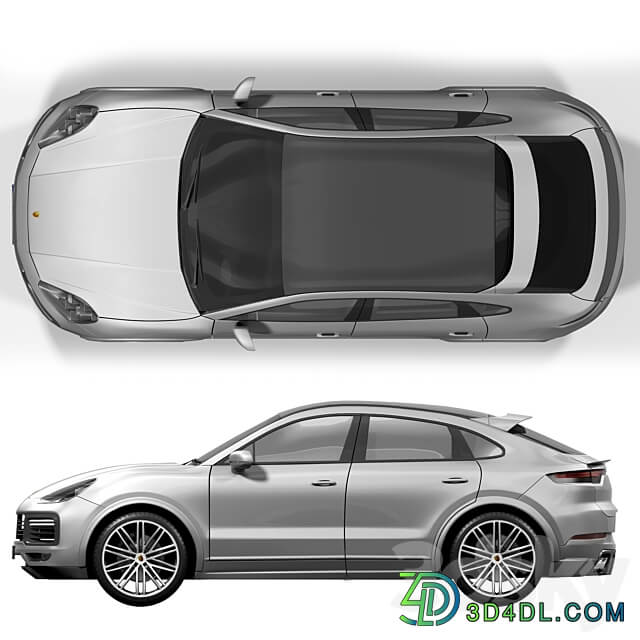 Porsche Cayenne 2022 3D Models