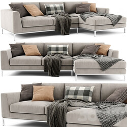 Ditre Italia Artis Chaise Longue Sofa 02 3D Models 