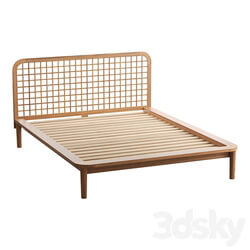 Nyla Platform Bed Bed 3D Models 