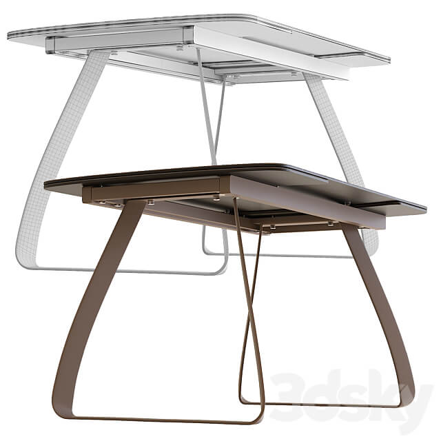 Table AERO SUOMI Chair AERO B223 Table Chair 3D Models