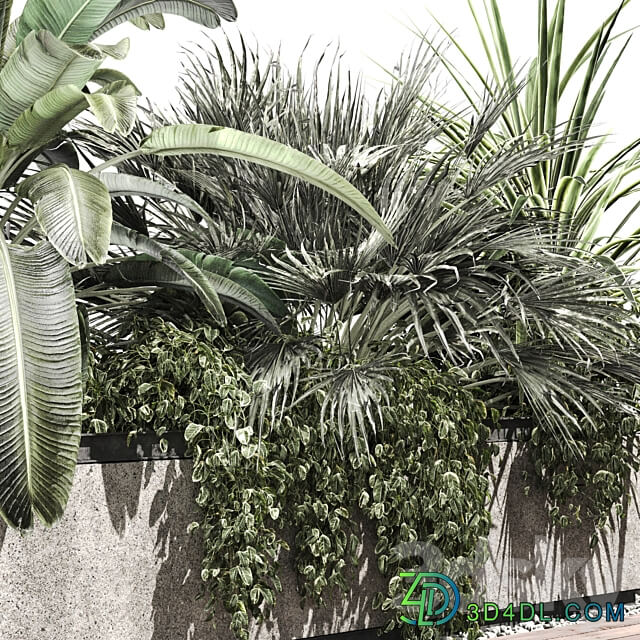 OUTDOOR PLANT BOX V3 3D Models