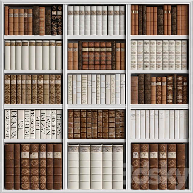 Classic Books 38 3D Models