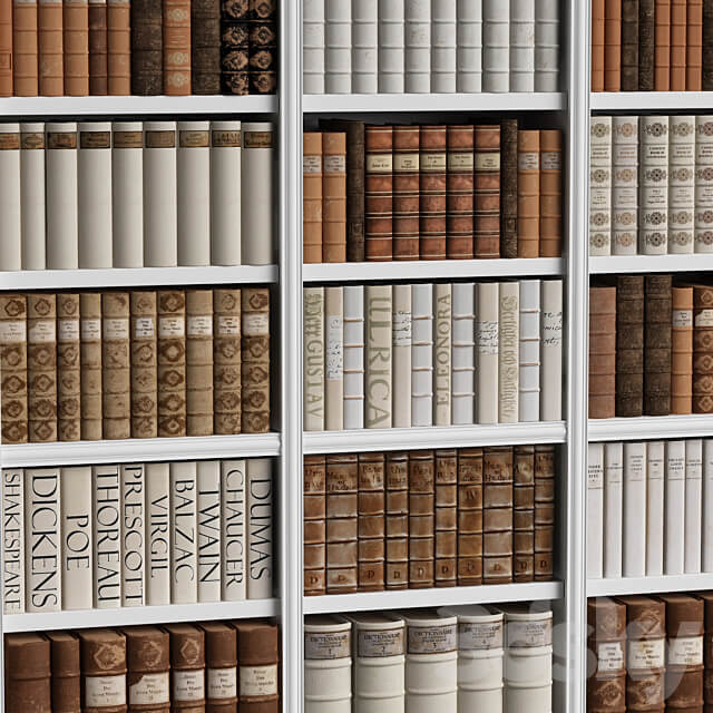 Classic Books 38 3D Models